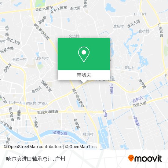 哈尔滨进口轴承总汇地图