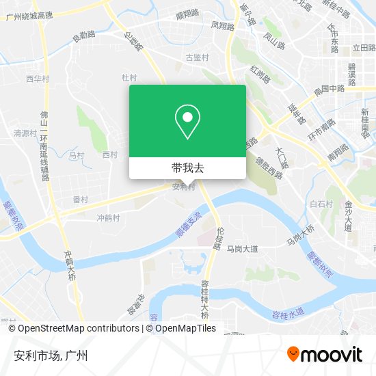 安利市场地图