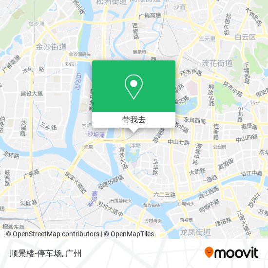 顺景楼-停车场地图