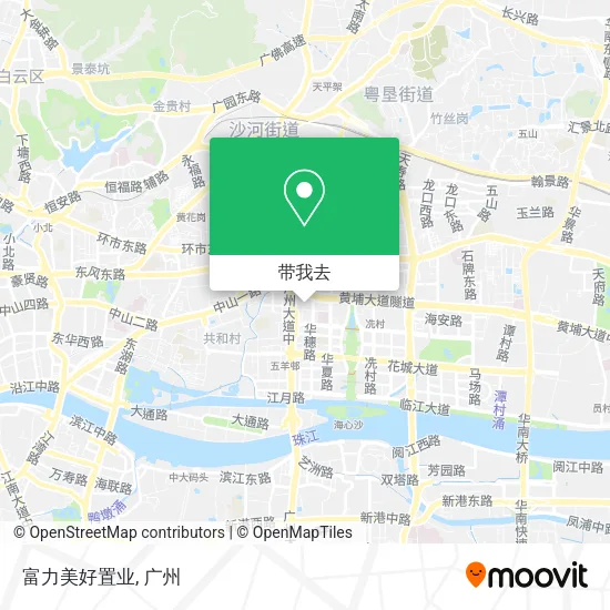 富力美好置业地图