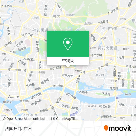 法国拜邦地图