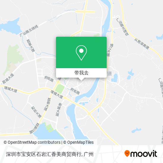 深圳市宝安区石岩汇香美商贸商行地图
