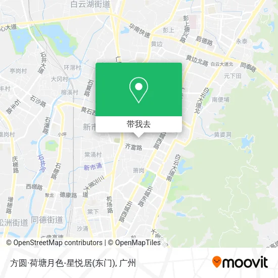 方圆·荷塘月色-星悦居(东门)地图