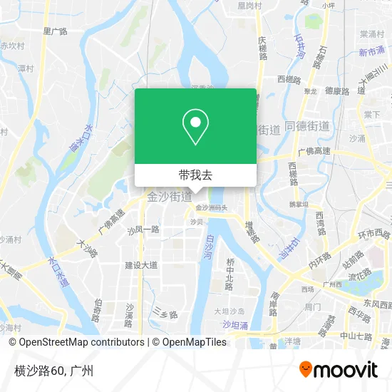 横沙路60地图