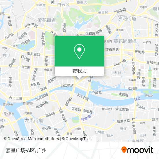 嘉星广场-A区地图