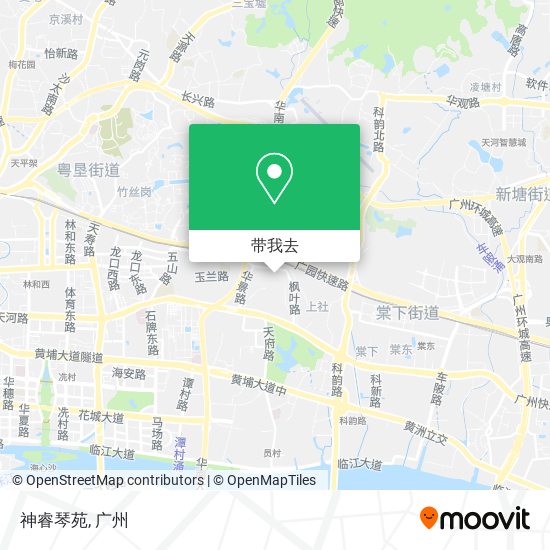 神睿琴苑地图