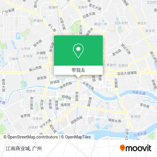 江南商业城地图