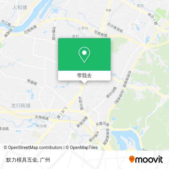 默力模具五金地图
