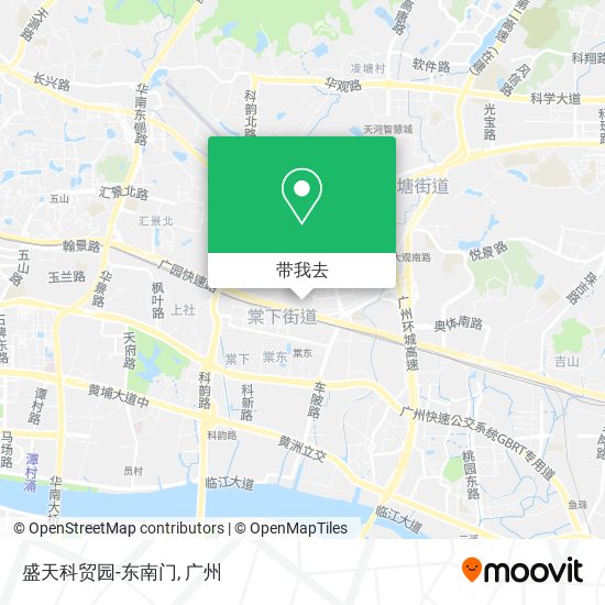 盛天科贸园-东南门地图