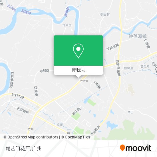 精艺门花厂地图