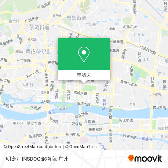 明宠汇INSDOG宠物店地图
