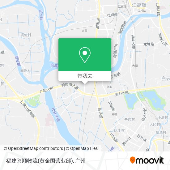 福建兴顺物流(黄金围营业部)地图