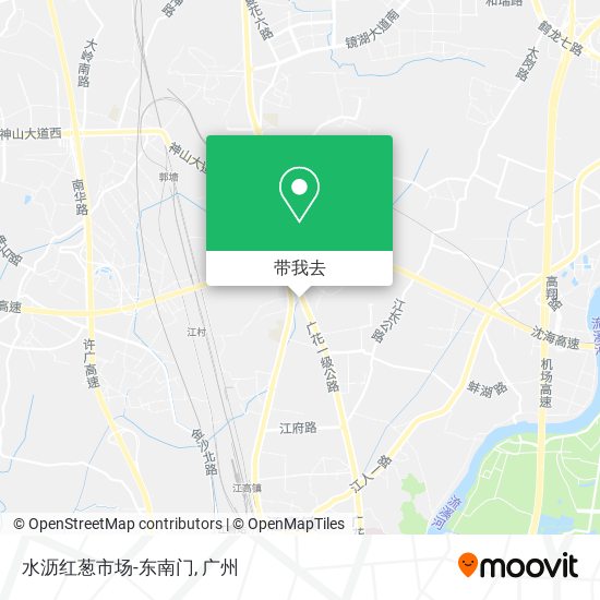 水沥红葱市场-东南门地图