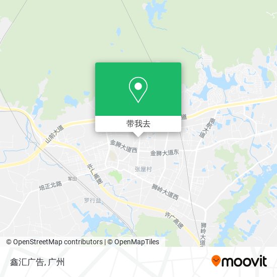 鑫汇广告地图