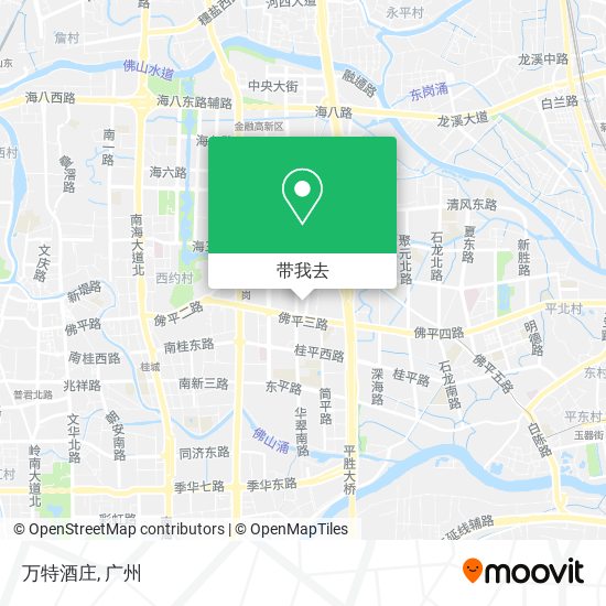 万特酒庄地图
