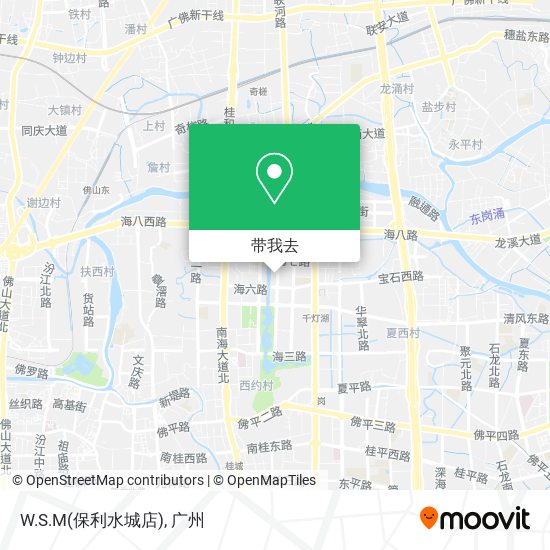 W.S.M(保利水城店)地图