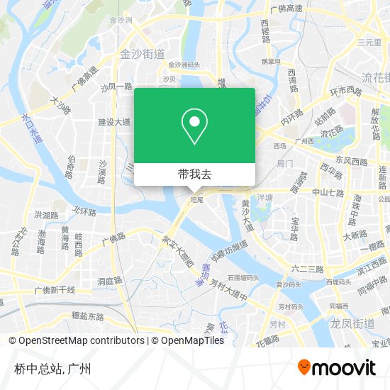 桥中总站地图