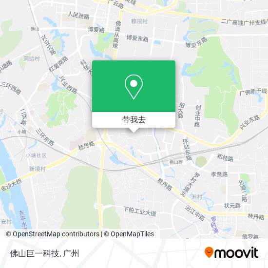 佛山巨一科技地图