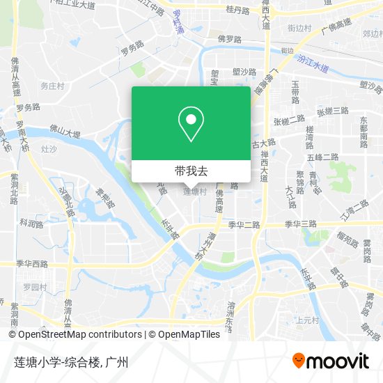 莲塘小学-综合楼地图