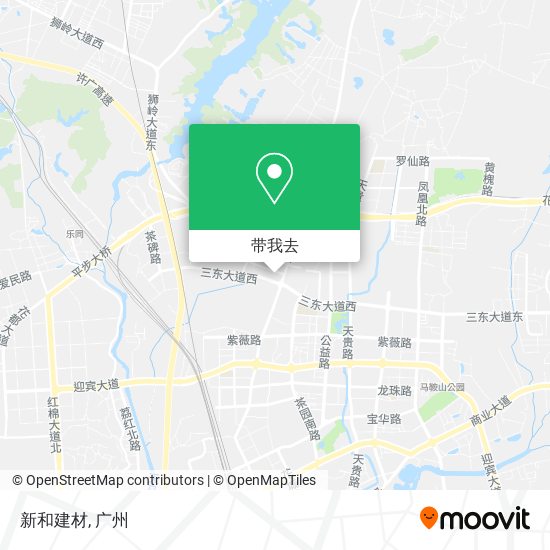 新和建材地图