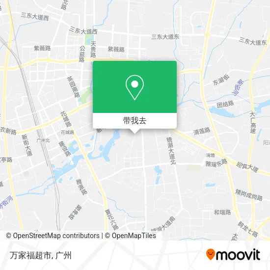 万家福超市地图