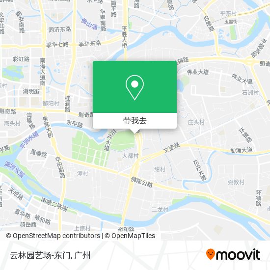 云林园艺场-东门地图