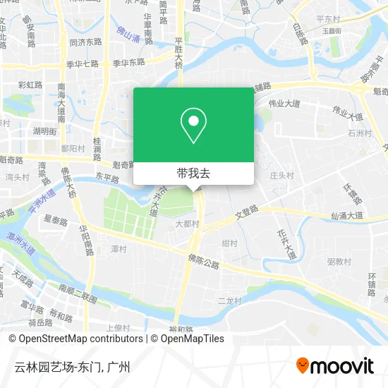 云林园艺场-东门地图