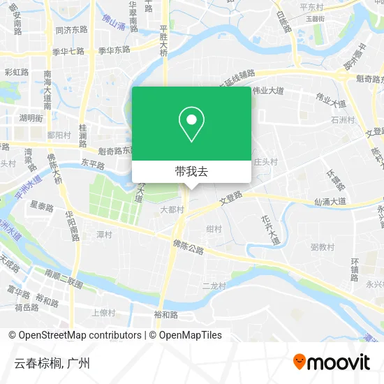 云春棕榈地图