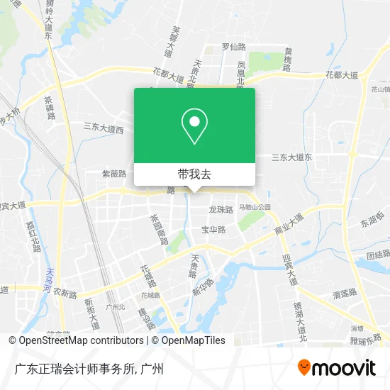 广东正瑞会计师事务所地图