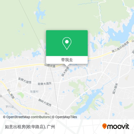 如意出租房(欧华路店)地图