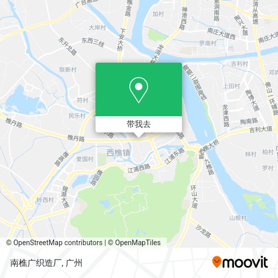 南樵广织造厂地图