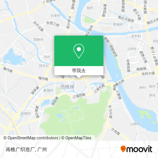 南樵广织造厂地图