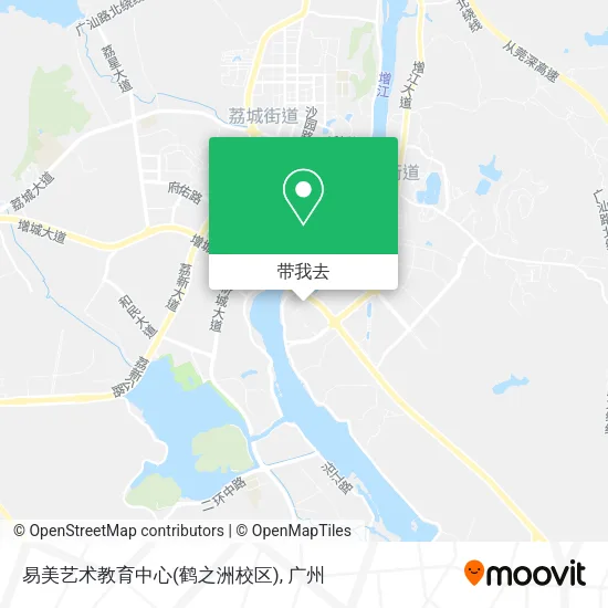 易美艺术教育中心(鹤之洲校区)地图