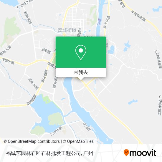 福城艺园林石雕石材批发工程公司地图