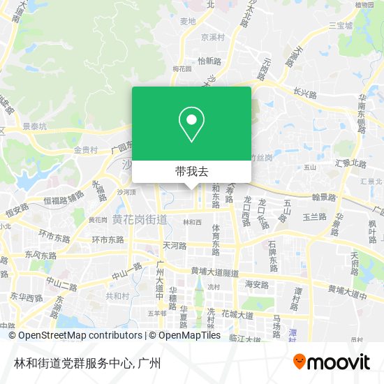 林和街道党群服务中心地图