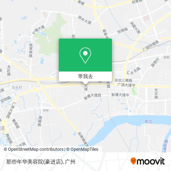 那些年华美容院(豪进店)地图