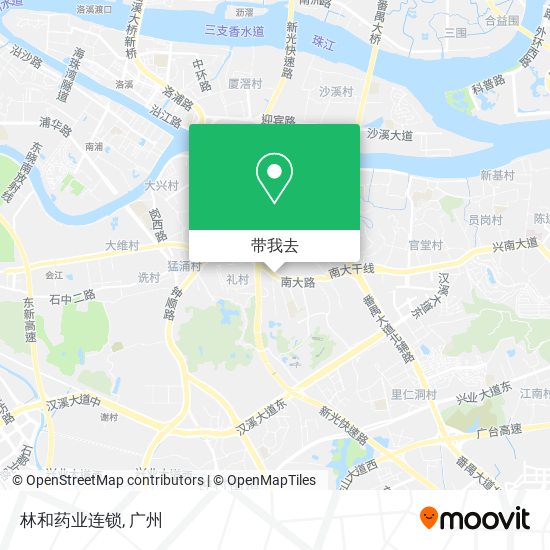 林和药业连锁地图