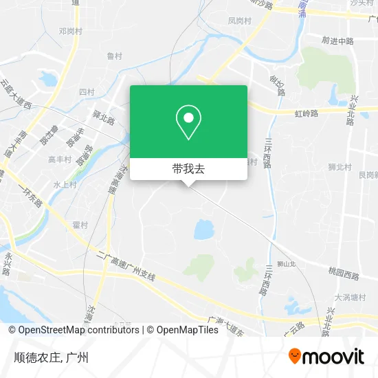 顺德农庄地图