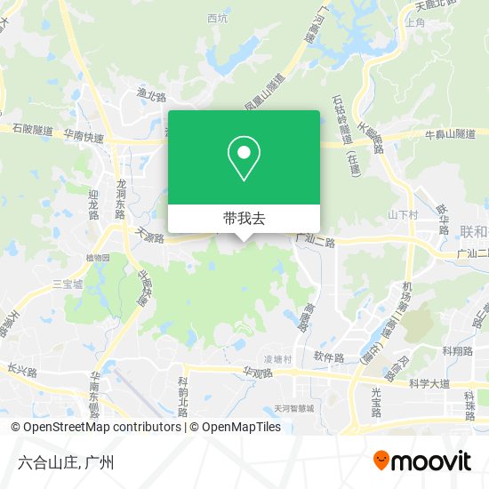 六合山庄地图