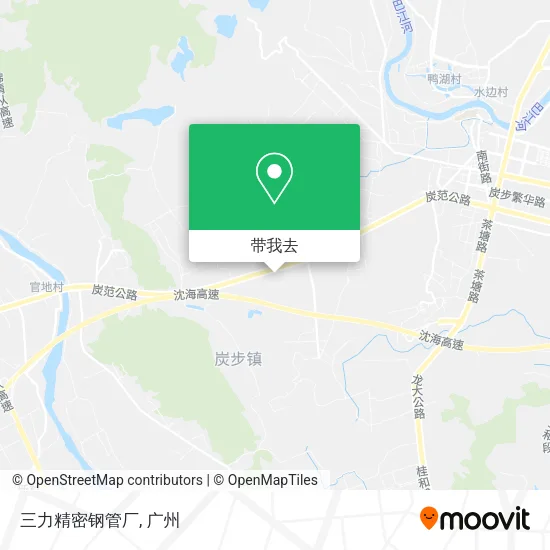 三力精密钢管厂地图