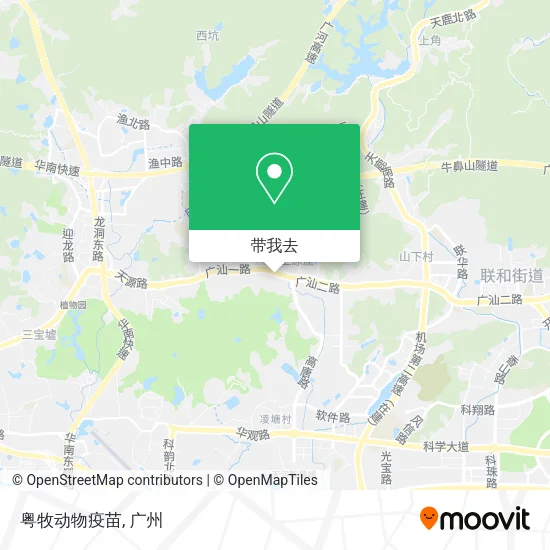 粤牧动物疫苗地图