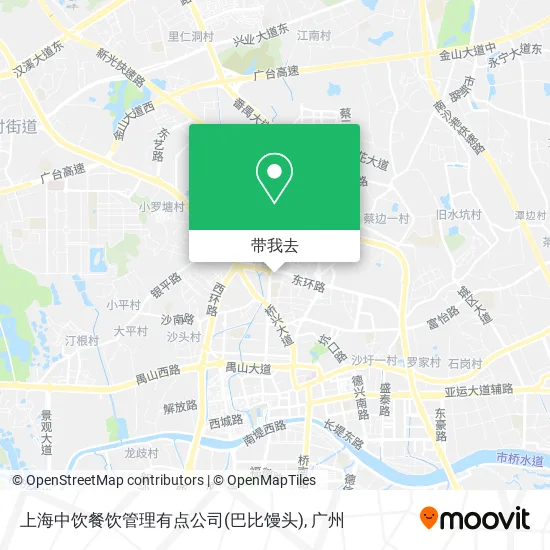 上海中饮餐饮管理有点公司(巴比馒头)地图