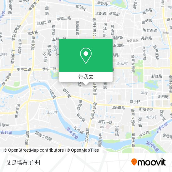 艾是墙布地图