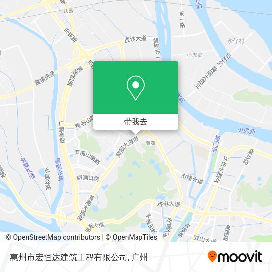 惠州市宏恒达建筑工程有限公司地图