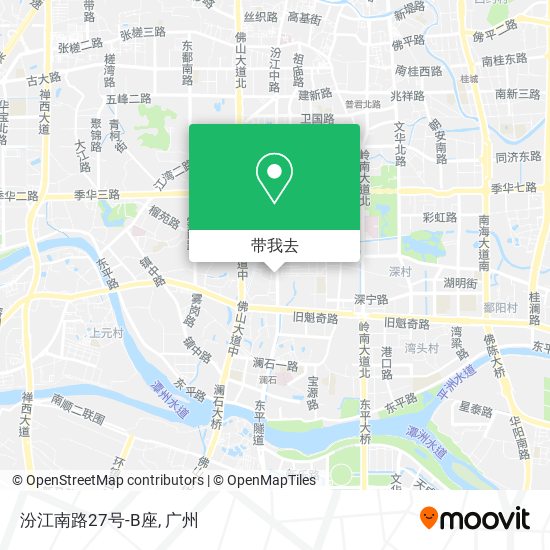 汾江南路27号-B座地图