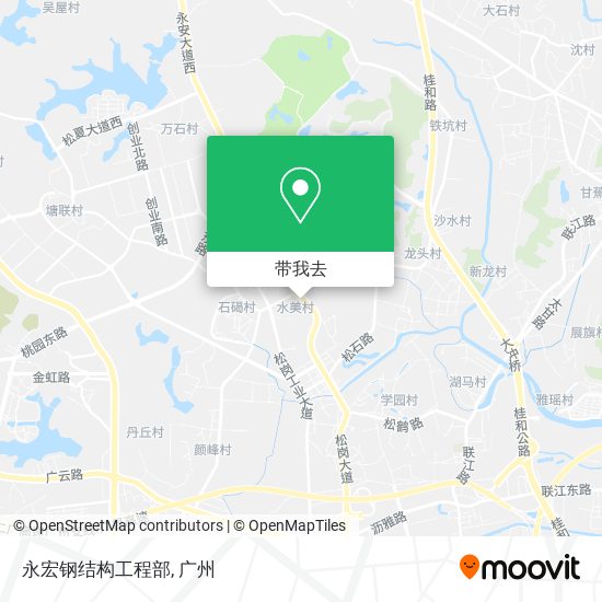永宏钢结构工程部地图