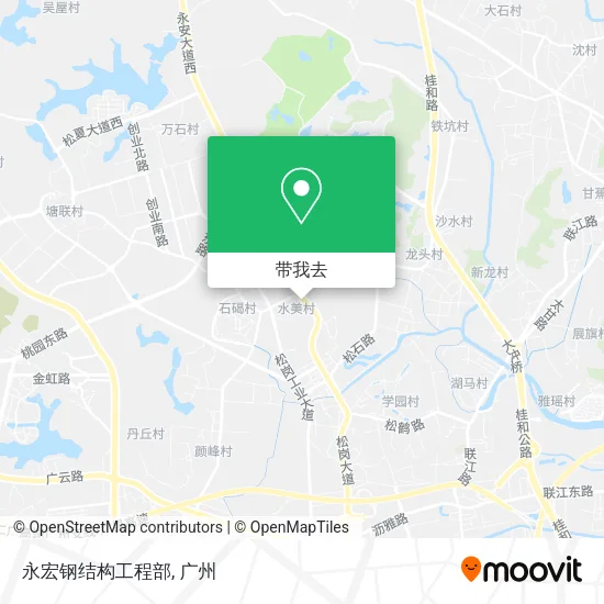 永宏钢结构工程部地图