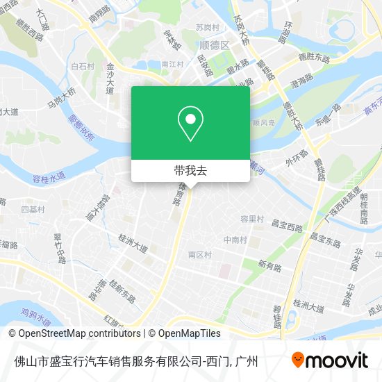 佛山市盛宝行汽车销售服务有限公司-西门地图