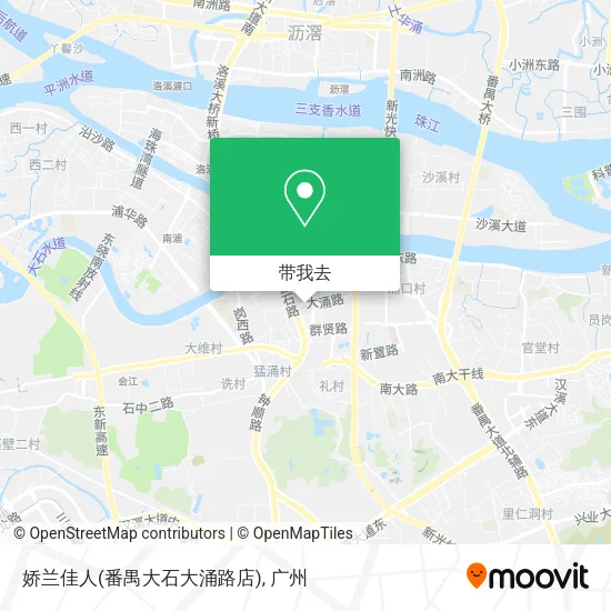 娇兰佳人(番禺大石大涌路店)地图