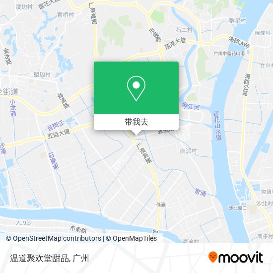 温道聚欢堂甜品地图